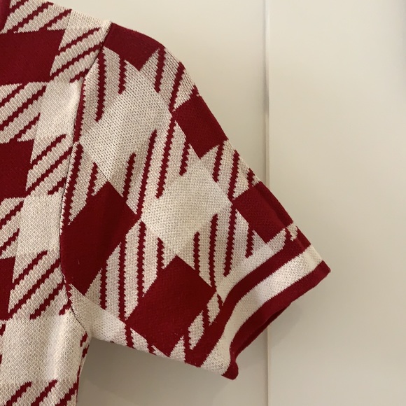 Houndstooth Sweater Dress - Picture 3 of 4